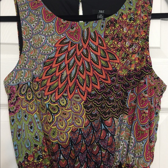 EUC JBS sleeveless dress with belt - Picture 2 of 4